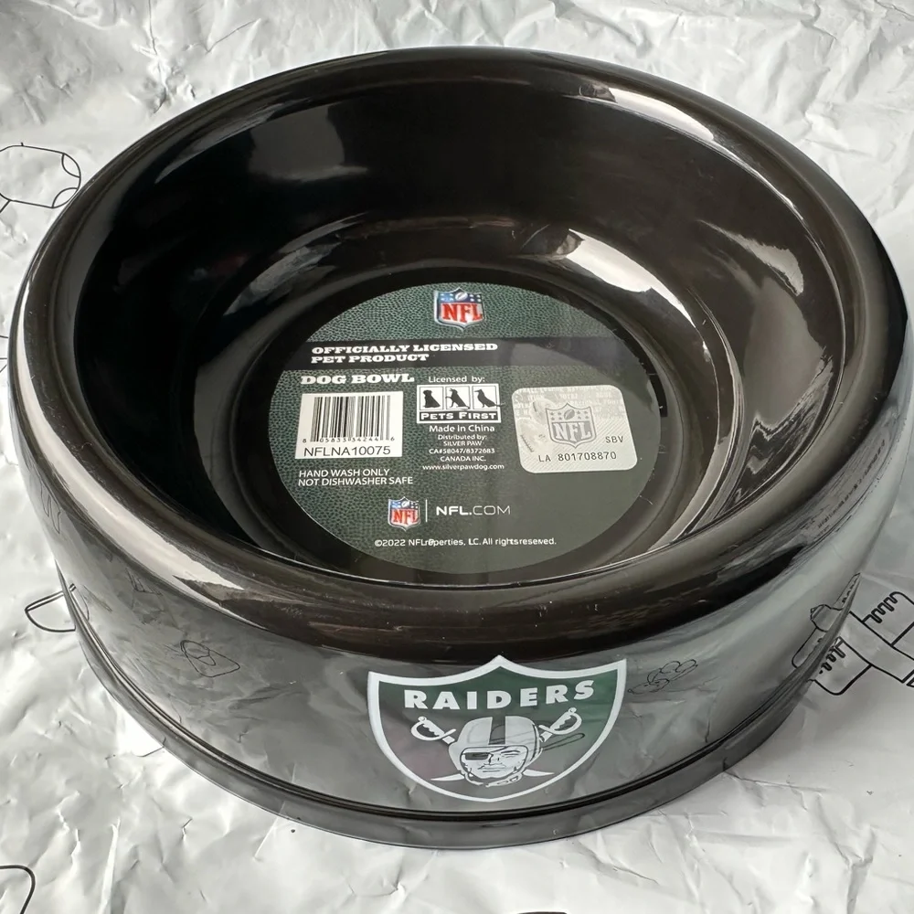 Raiders Dog Bowl
